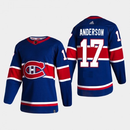 Pánské Hokejový Dres Montreal Canadiens Dresy Josh Anderson 17 2020-21 Reverse Retro Authentic